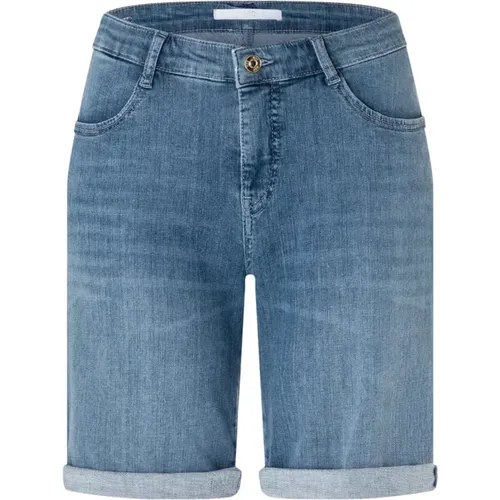 Shorty Soft Light Denim Jeans , Damen, Größe: XS - MAC - Modalova