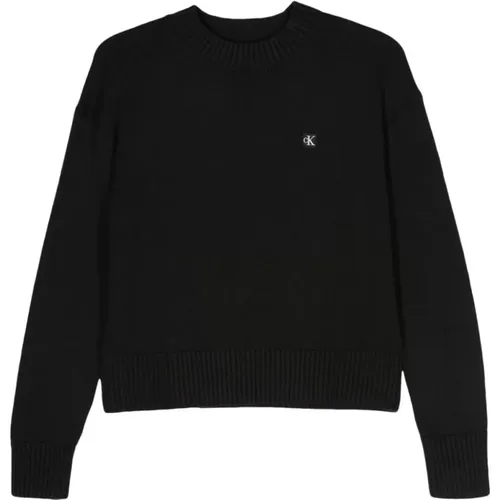Schwarze Pullover für Männer - Calvin Klein Jeans - Modalova