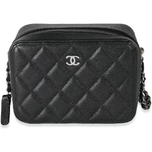 Pre-owned Leather chanel-bags , female, Sizes: ONE SIZE - Chanel Vintage - Modalova