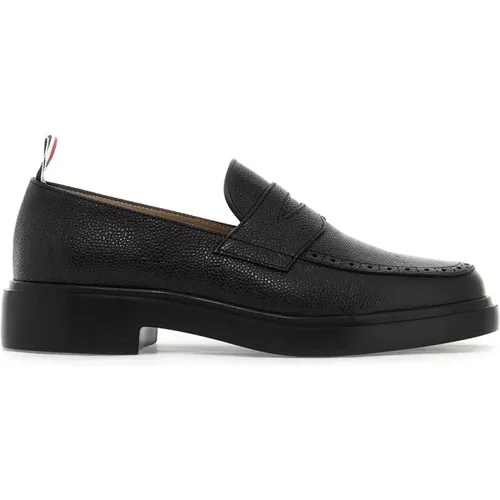 Classic Brogue Leather Loafers , female, Sizes: 3 UK, 4 UK - Thom Browne - Modalova