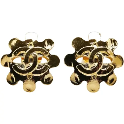 Pre-owned Metal chanel-jewelry , female, Sizes: ONE SIZE - Chanel Vintage - Modalova