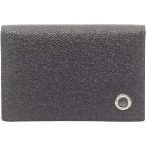 Pre-owned Leather wallets , female, Sizes: ONE SIZE - Bvlgari Vintage - Modalova