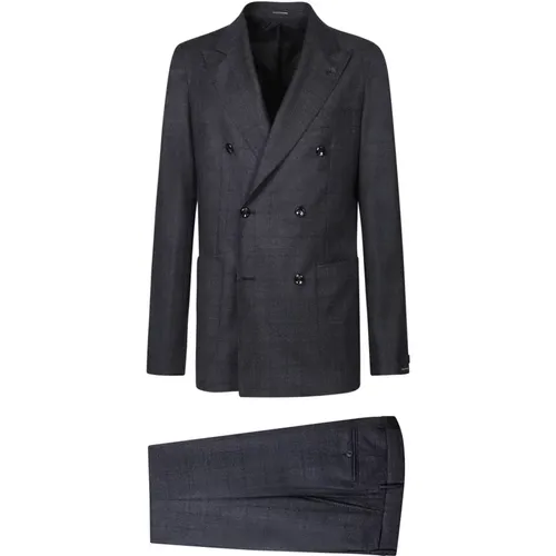 Elegant Grey Suit for Men , male, Sizes: M, 2XL, XL - Tagliatore - Modalova