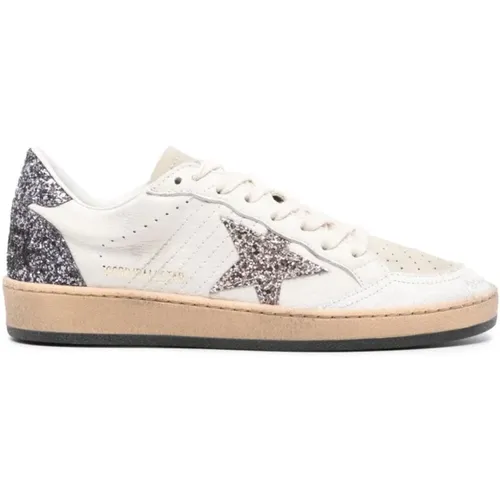 Ball Star Leder Sneakers - Golden Goose - Modalova