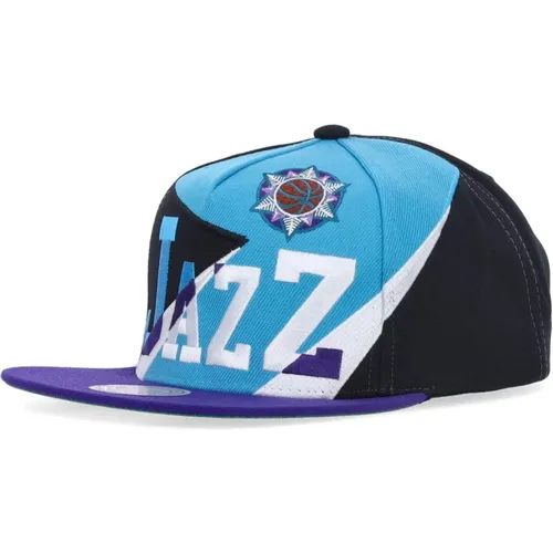 Utah Jazz Flat Visor Cap NBA , unisex, Sizes: ONE SIZE - Mitchell & Ness - Modalova