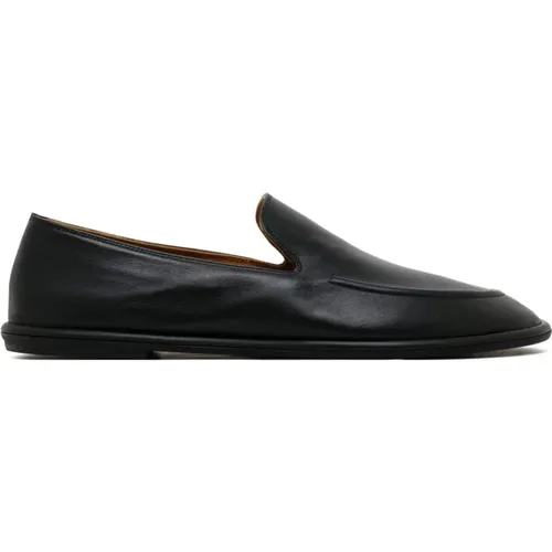 Schwarze Slip On Loafers The Row - The Row - Modalova