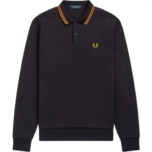 Wendbares Pile Polo Shirt , Herren, Größe: S - Fred Perry - Modalova