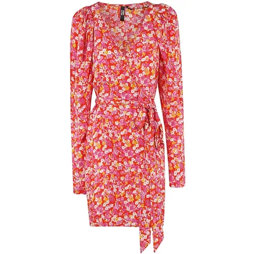 Chic Mini Wrap Dress , female, Sizes: S - Rotate Birger Christensen - Modalova