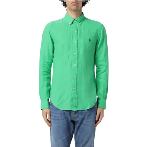 Linen Shirt , male, Sizes: M, L, S - Polo Ralph Lauren - Modalova