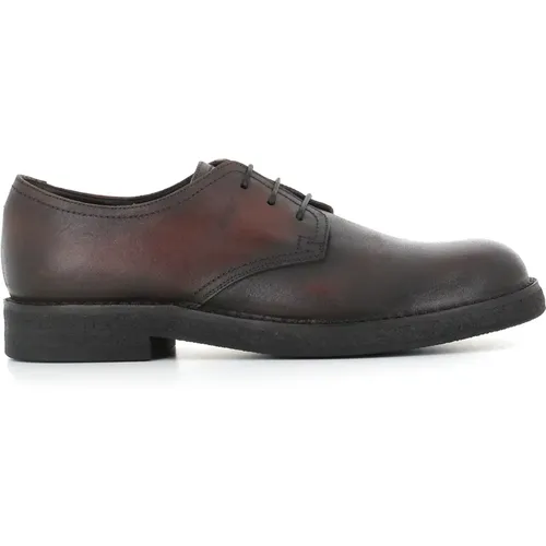 Leather Derby Shoes , male, Sizes: 10 UK, 7 1/2 UK, 7 UK, 8 UK, 8 1/2 UK - Pantanetti - Modalova