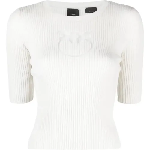 Tritone sweater , female, Sizes: XS, S, L - pinko - Modalova
