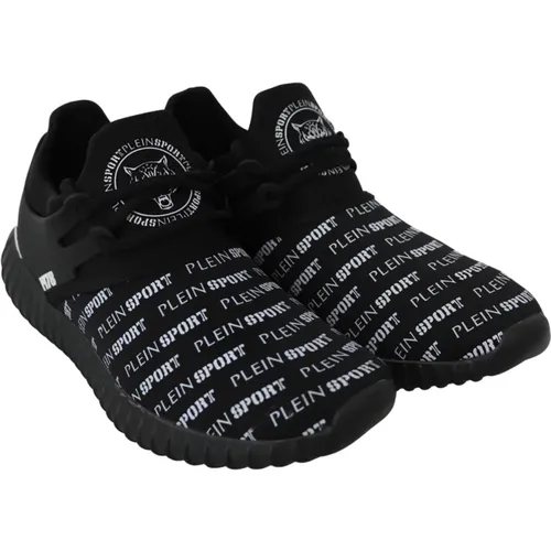 Schwarze Polyester Runner Henry Sneakers Schuhe , Herren, Größe: 39 EU - Plein Sport - Modalova