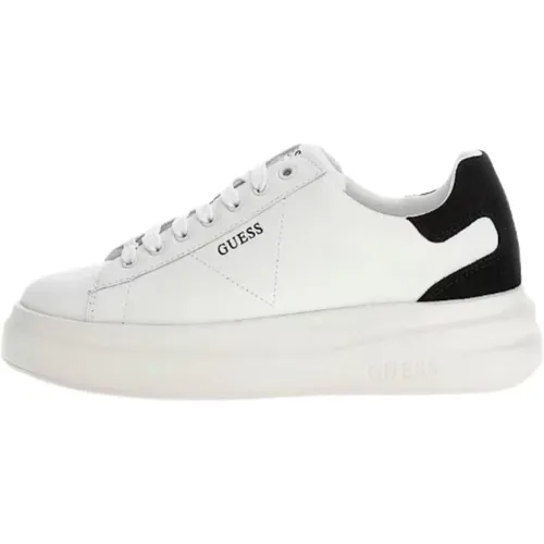 Leder Sneakers Elbina für Frauen , Damen, Größe: 36 EU - Guess - Modalova