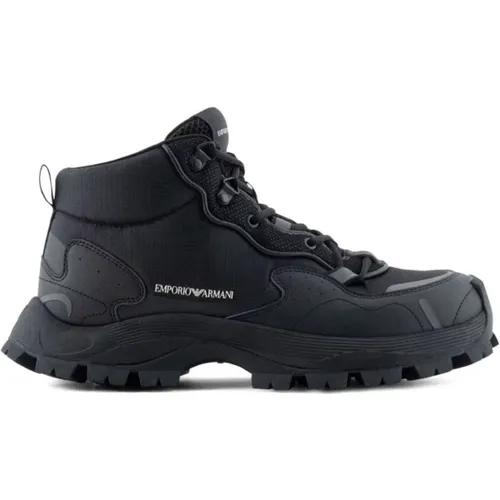 Casual Closed Sneaker , male, Sizes: 11 UK, 9 UK - Emporio Armani - Modalova