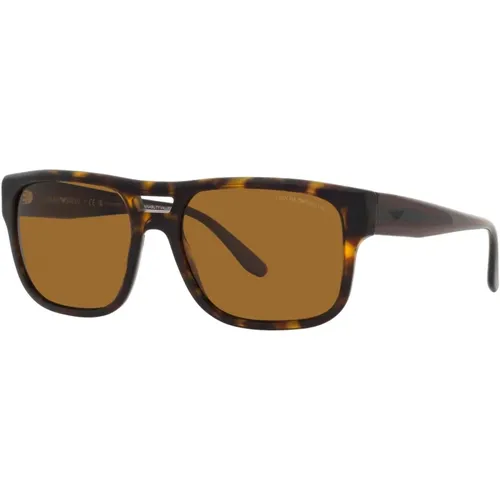 Sonnenbrille , Herren, Größe: 57 MM - Emporio Armani - Modalova