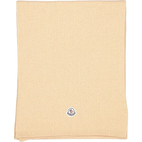 Cashmere Blend Scar , female, Sizes: ONE SIZE - Moncler - Modalova