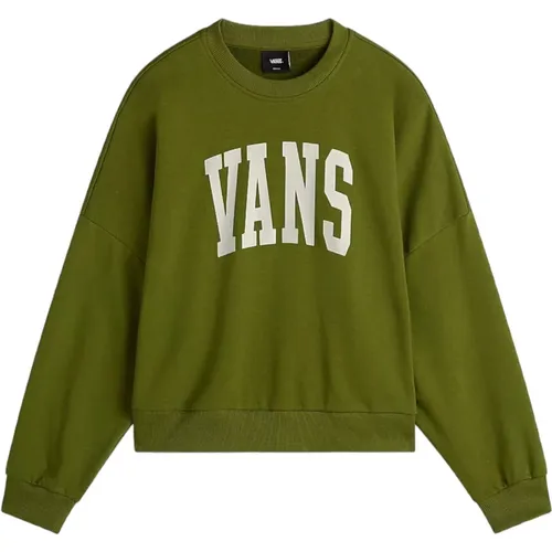 Grüne Pullover Kollektion , Damen, Größe: M - Vans - Modalova