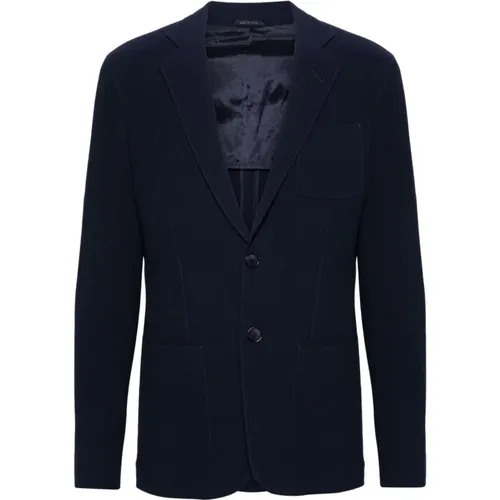 Blaue Jacken für Männer - Giorgio Armani - Modalova