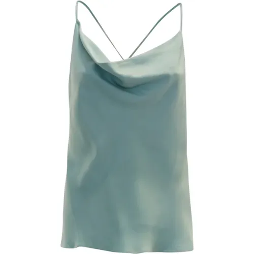 Water Viscose Top Ss24 , female, Sizes: XS, S - PT Torino - Modalova