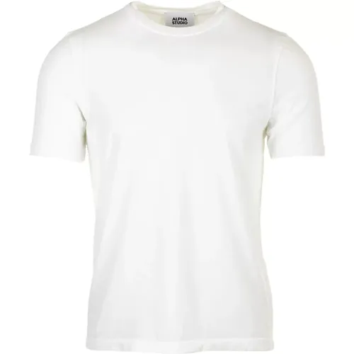 T-shirt MM , male, Sizes: L, 2XL, M, 3XL, XL - Alpha Studio - Modalova