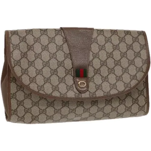 Pre-owned Leder clutches - Gucci Vintage - Modalova