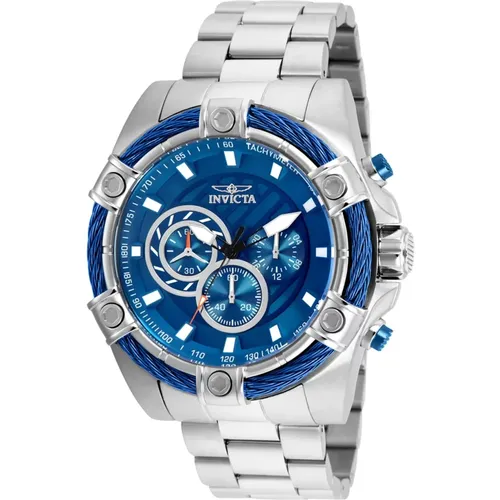 Bolt 25513 Men's Quartz Watch - 52mm , male, Sizes: ONE SIZE - Invicta Watches - Modalova