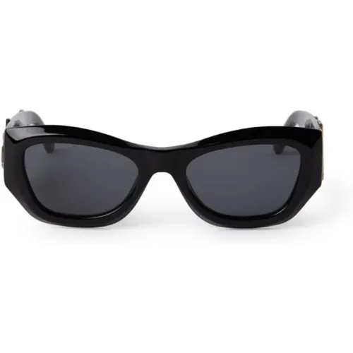 Cat-Eye Sonnenbrille , unisex, Größe: 54 MM - Palm Angels - Modalova