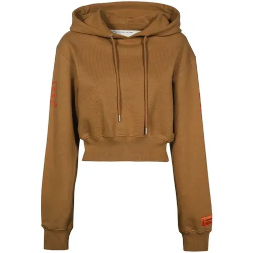 Bedruckter Baumwollhoodie , Damen, Größe: 2XL - Heron Preston - Modalova