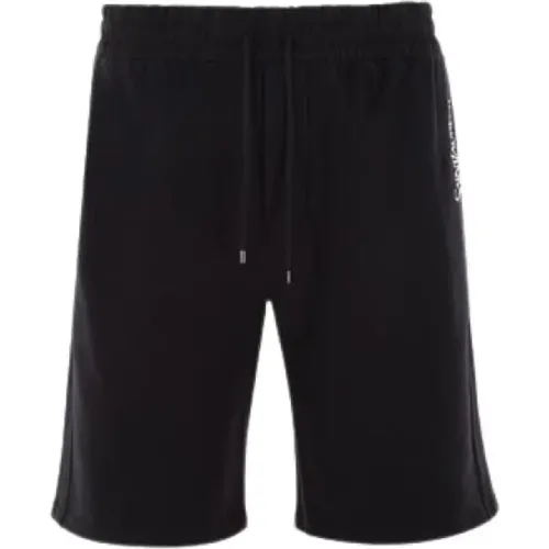 Oversized Jogging Shorts mit Logo-Stickerei , Herren, Größe: XL - Saint Laurent - Modalova