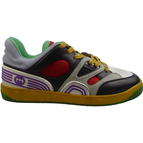 Multicolour Sneakers , male, Sizes: 7 1/2 UK, 8 1/2 UK, 6 UK, 9 1/2 UK, 6 1/2 UK - Gucci - Modalova