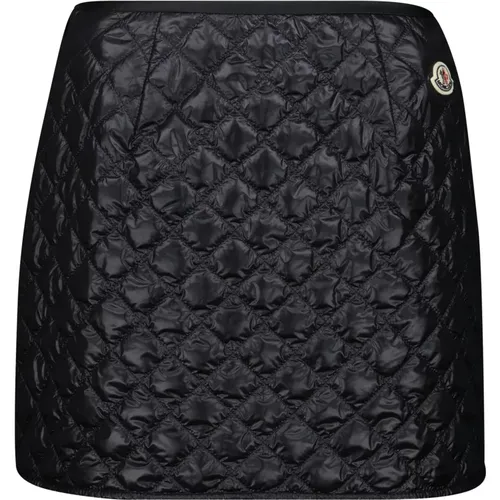 Quilted Mini Skirt , female, Sizes: 2XS, S, XS - Moncler - Modalova