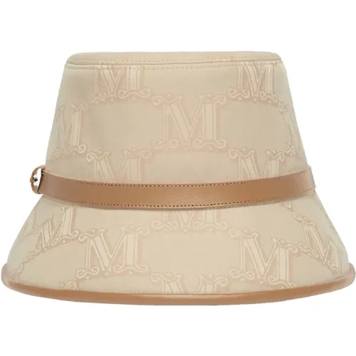 Elce Bucket Hat mit Jacquard-Muster , Damen, Größe: 58 CM - Max Mara - Modalova