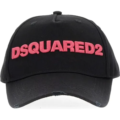 Classic Baseball Cap with Hard Visor , female, Sizes: ONE SIZE - Dsquared2 - Modalova