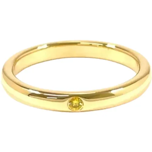 Pre-owned Gold rings , female, Sizes: ONE SIZE - Tiffany & Co. Pre-owned - Modalova