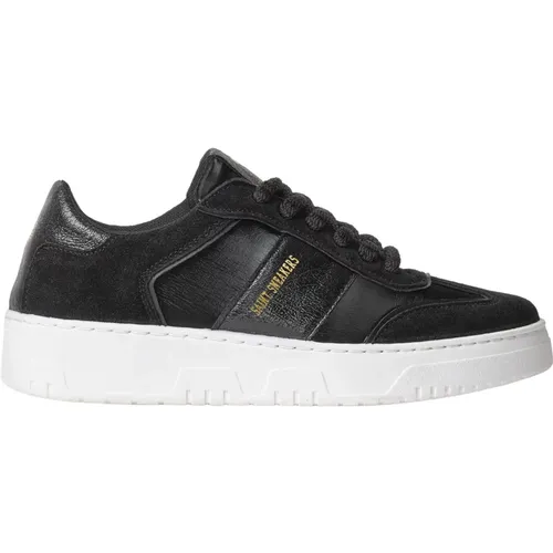 Leather Sneakers for Women , female, Sizes: 4 UK, 7 UK, 6 UK, 8 UK, 3 UK, 5 UK - Saint Sneakers - Modalova