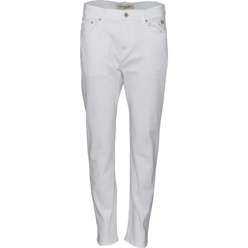 Weiße Dapper Jeans Karotten-Passform , Herren, Größe: W29 - Roy Roger's - Modalova