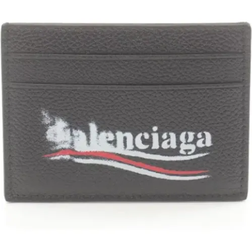 Pre-owned Leather wallets , female, Sizes: ONE SIZE - Balenciaga Vintage - Modalova