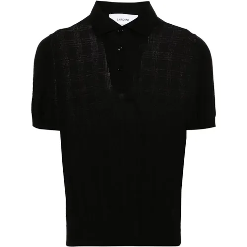 Schwarze T-Shirts und Polos Lardini - Lardini - Modalova