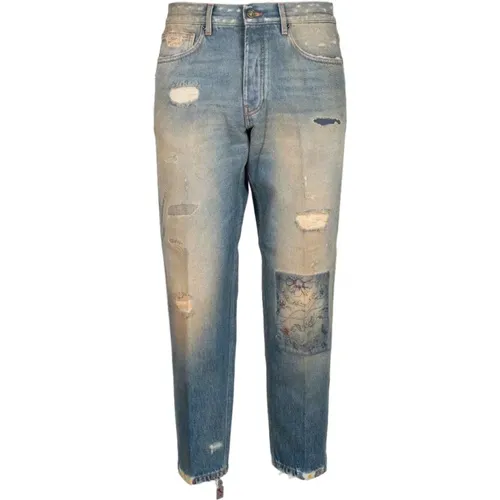 Vintage Seoul Carrot Jeans , male, Sizes: W30, W32 - Don The Fuller - Modalova