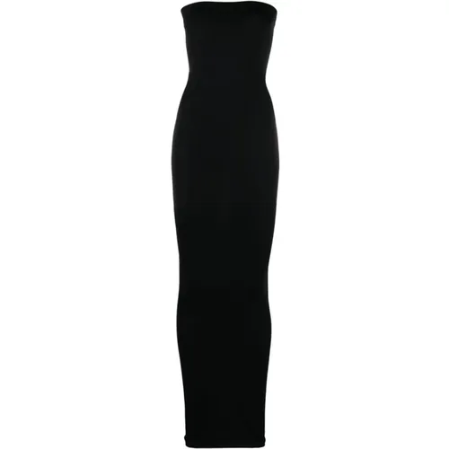 Ribbed Knit Tube Dress , female, Sizes: L, M - Wolford - Modalova
