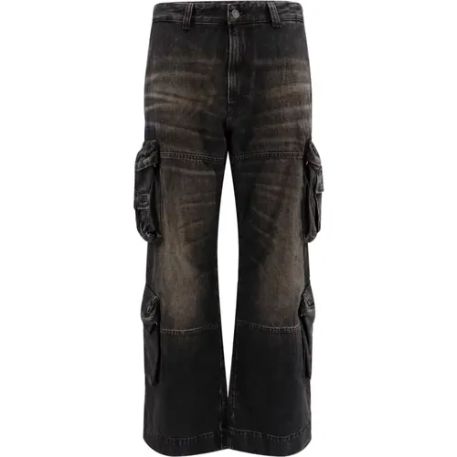 Cargo Hose mit Logo Patch Diesel - Diesel - Modalova