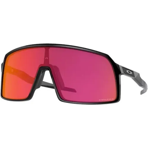 Schwarzer Rahmen Stilvolle Sonnenbrille , unisex, Größe: 37 MM - Oakley - Modalova