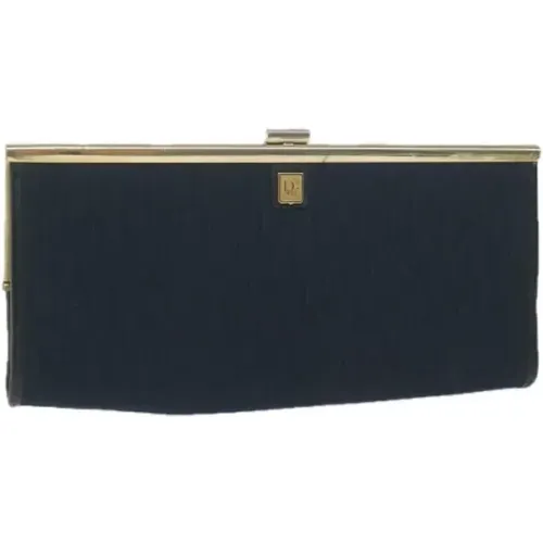 Pre-owned Canvas clutches , female, Sizes: ONE SIZE - Dior Vintage - Modalova