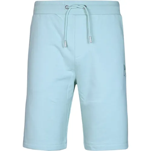 Pale Regular Fit Cotton Shorts , male, Sizes: L, S - Karl Lagerfeld - Modalova