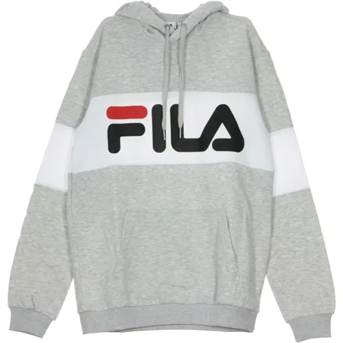 Blocked Hoodie Light , male, Sizes: L - Fila - Modalova