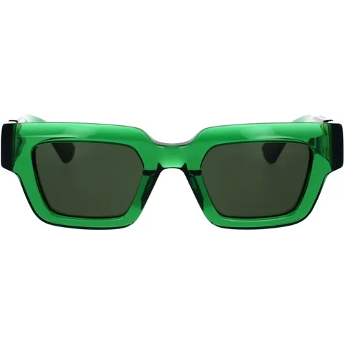 Bold Cat-Eye Sunglasses Bv1230S 002 , unisex, Sizes: 49 MM - Bottega Veneta - Modalova