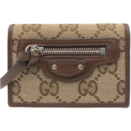 Pre-owned Canvas wallets , female, Sizes: ONE SIZE - Gucci Vintage - Modalova