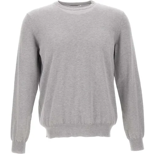 Sweaters Grey , male, Sizes: 4XL, 5XL, L, M, 3XL, 2XL, XL - Kangra - Modalova