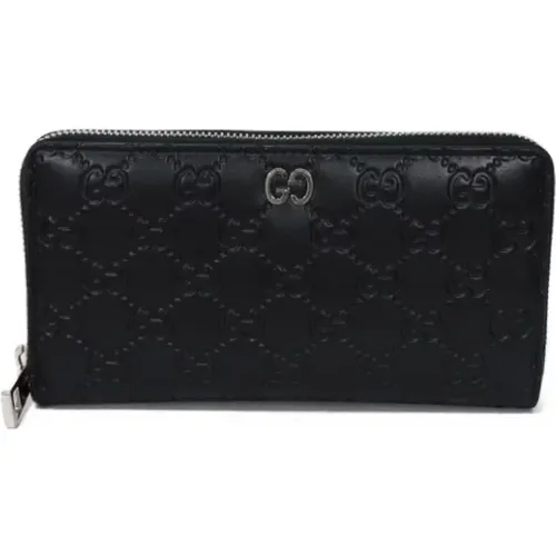 Pre-owned Leather wallets , female, Sizes: ONE SIZE - Gucci Vintage - Modalova