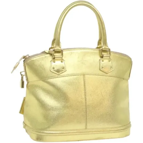 Pre-owned Leather louis-vuitton-bags , female, Sizes: ONE SIZE - Louis Vuitton Vintage - Modalova